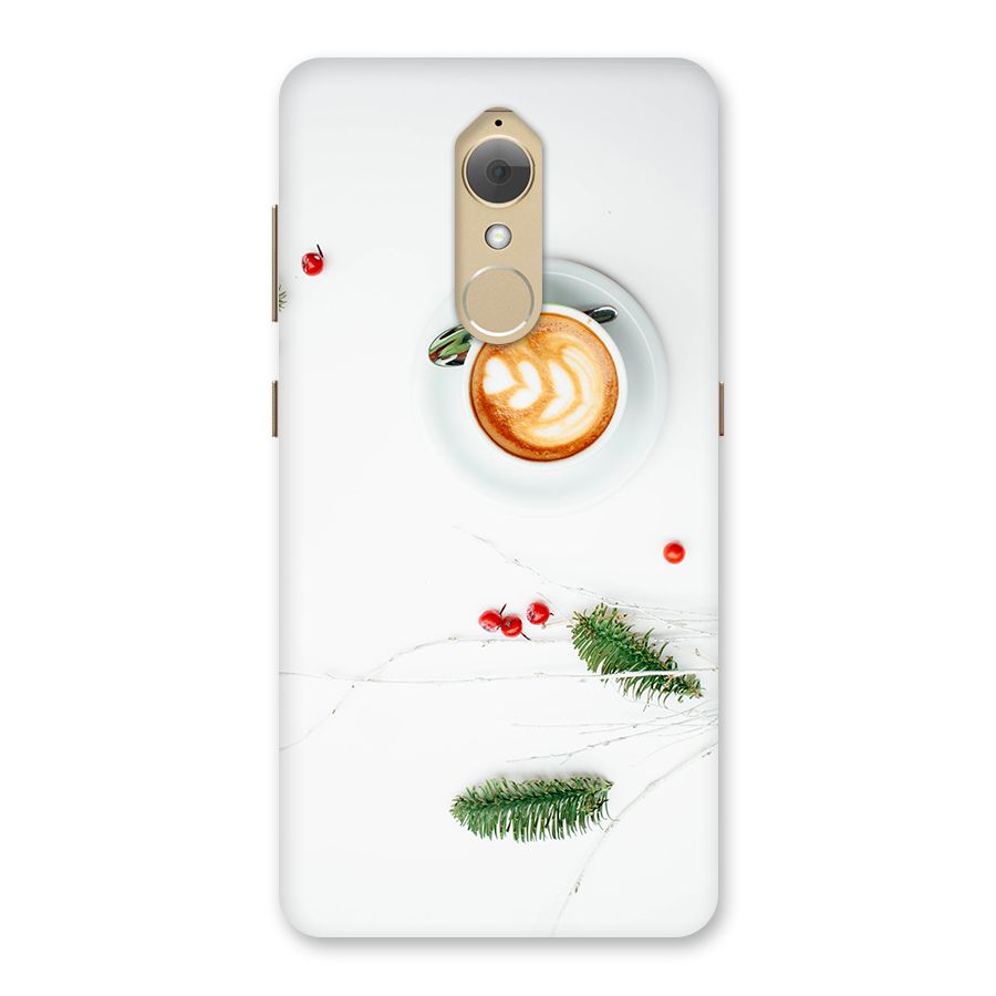 Coffee and Leafs Back Case for Lenovo K8