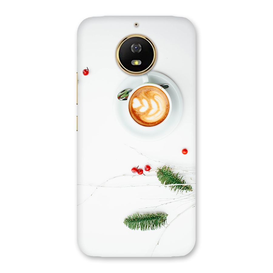 Coffee and Leafs Back Case for Moto G5s