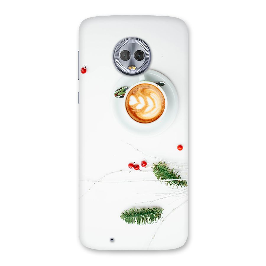 Coffee and Leafs Back Case for Moto G6