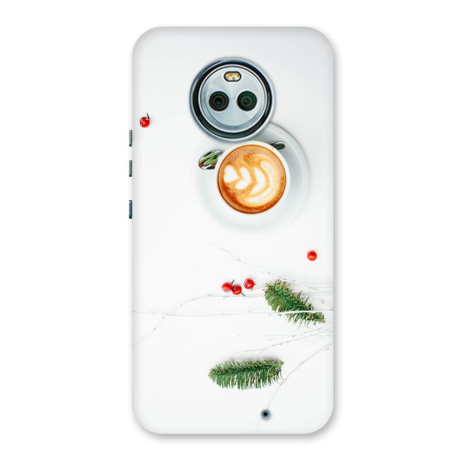 Coffee and Leafs Back Case for Moto X4