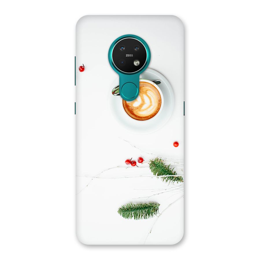 Coffee and Leafs Back Case for Nokia 7.2