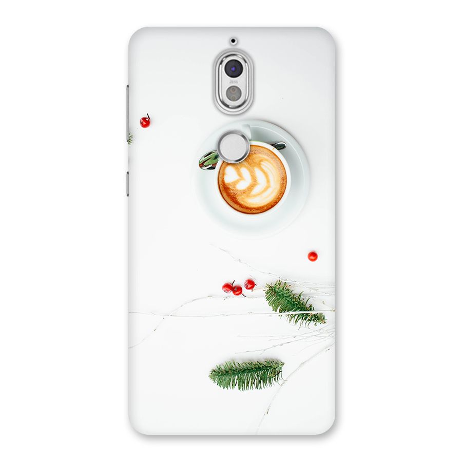 Coffee and Leafs Back Case for Nokia 7