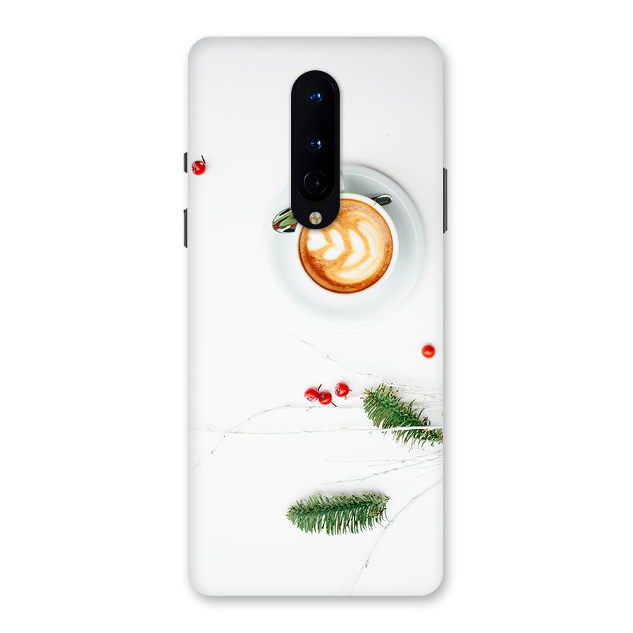 Coffee and Leafs Back Case for OnePlus 8