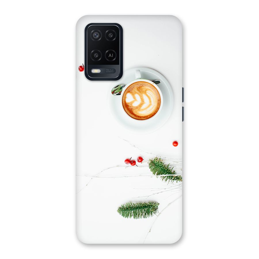 Coffee and Leafs Back Case for Oppo A54