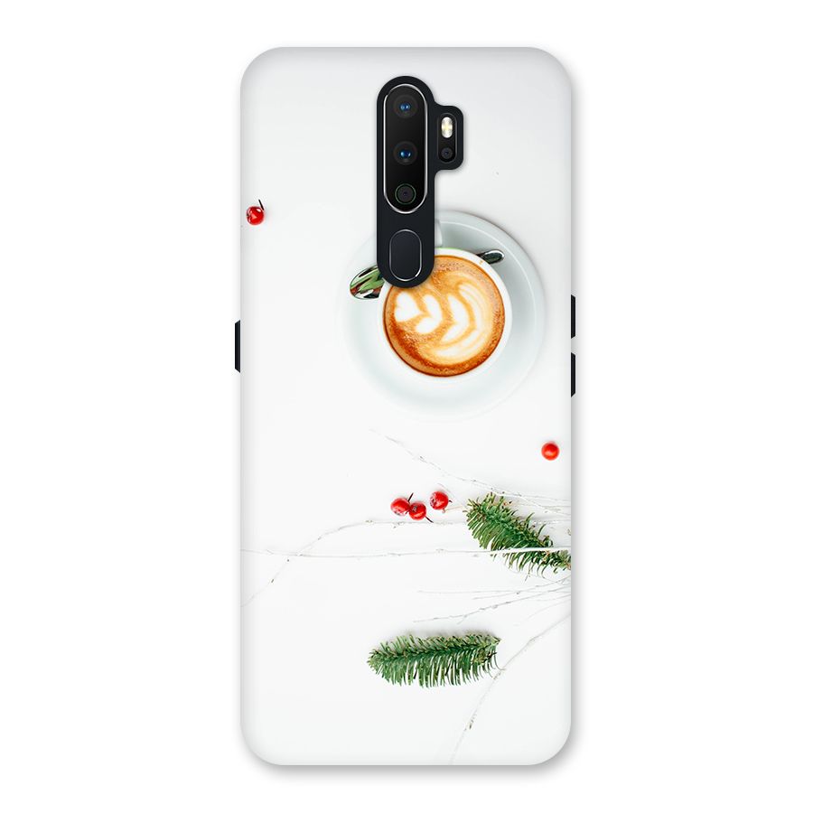 Coffee and Leafs Back Case for Oppo A5 (2020)