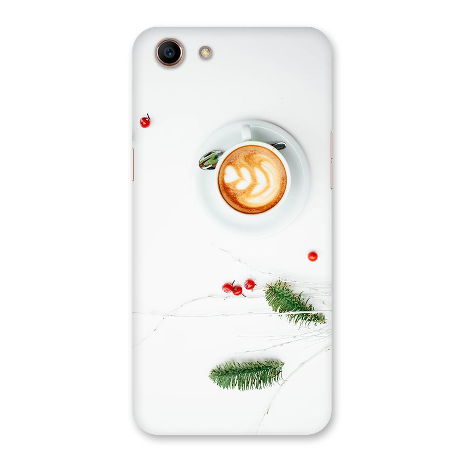 Coffee and Leafs Back Case for Oppo A83 (2018)