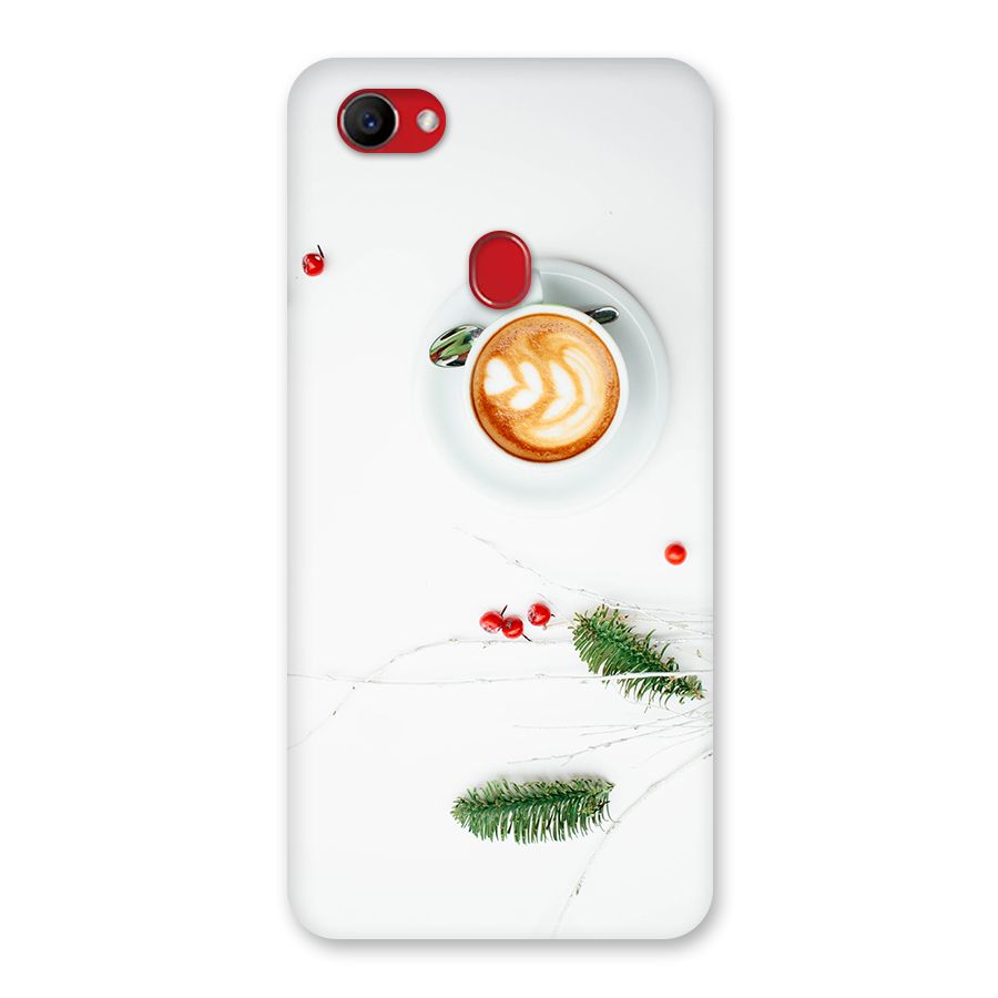 Coffee and Leafs Back Case for Oppo F7