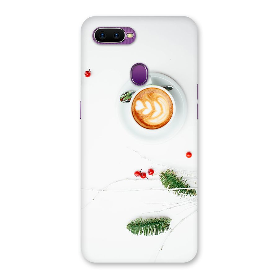 Coffee and Leafs Back Case for Oppo F9