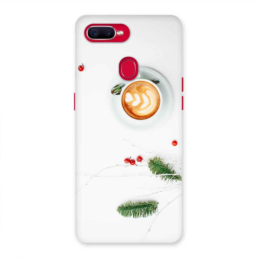 Coffee and Leafs Back Case for Oppo F9 Pro