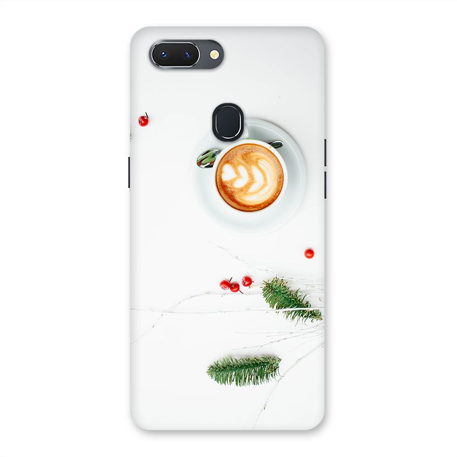 Coffee and Leafs Back Case for Oppo Realme 2