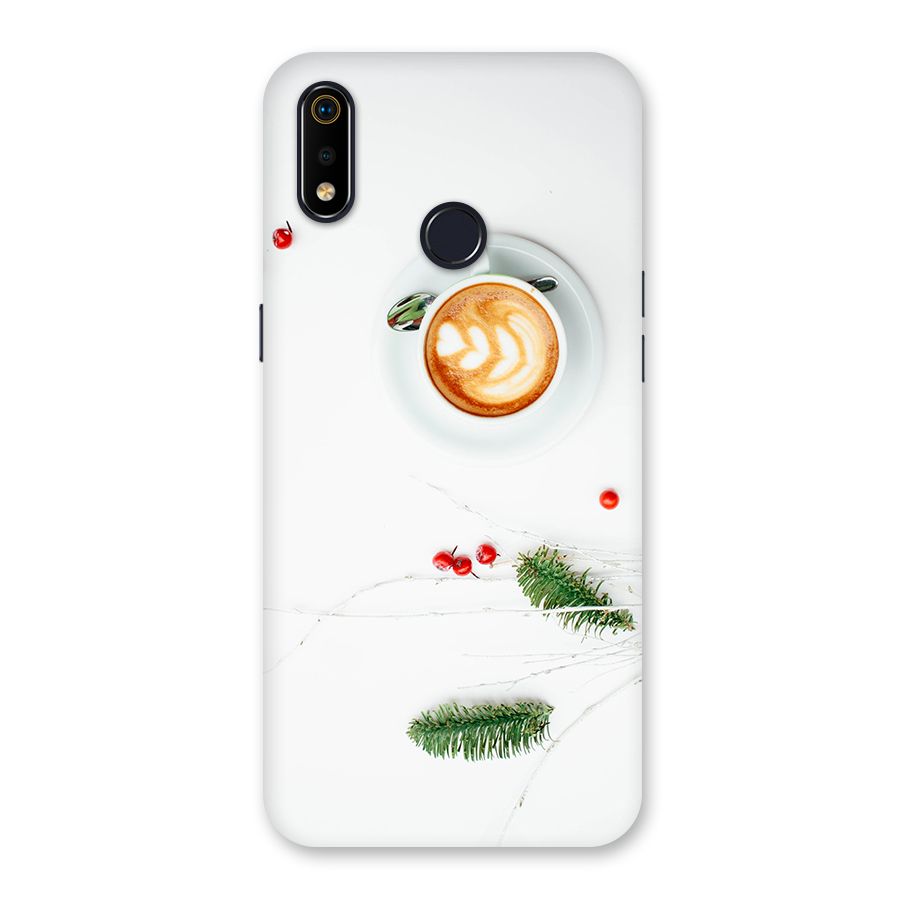 Coffee and Leafs Back Case for Realme 3i