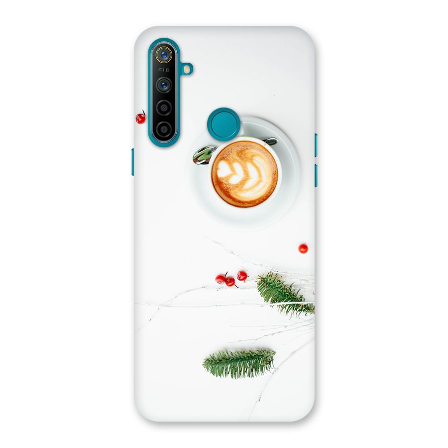 Coffee and Leafs Back Case for Realme 5i