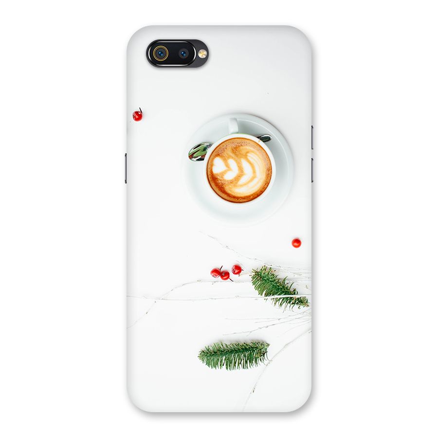 Coffee and Leafs Back Case for Realme C2