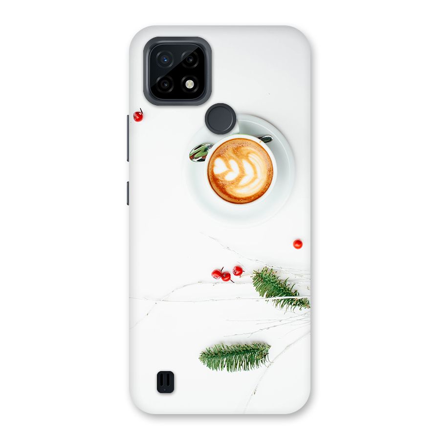 Coffee and Leafs Back Case for Realme C21