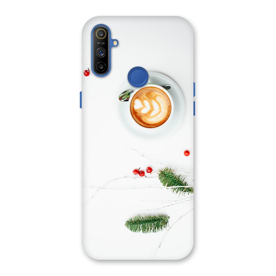Coffee and Leafs Back Case for Realme Narzo 10A