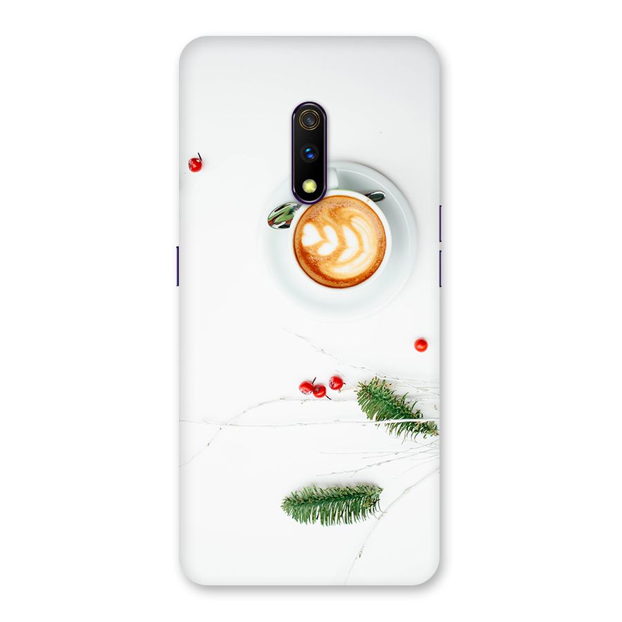 Coffee and Leafs Back Case for Realme X