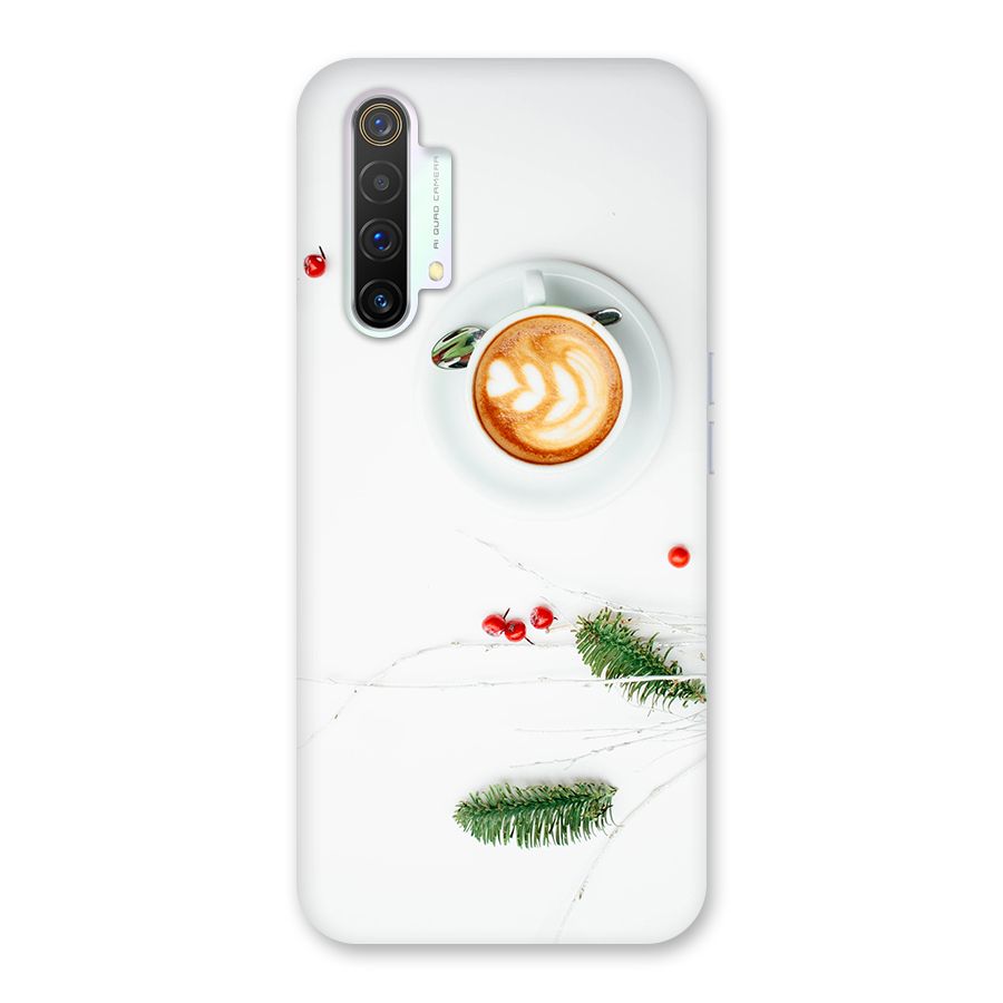 Coffee and Leafs Back Case for Realme X3 SuperZoom