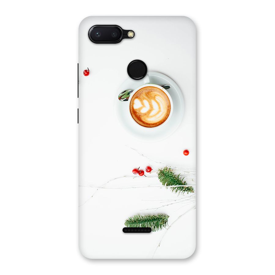 Coffee and Leafs Back Case for Redmi 6