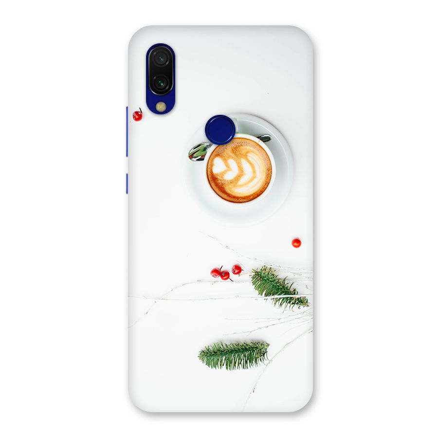 Coffee and Leafs Back Case for Redmi 7
