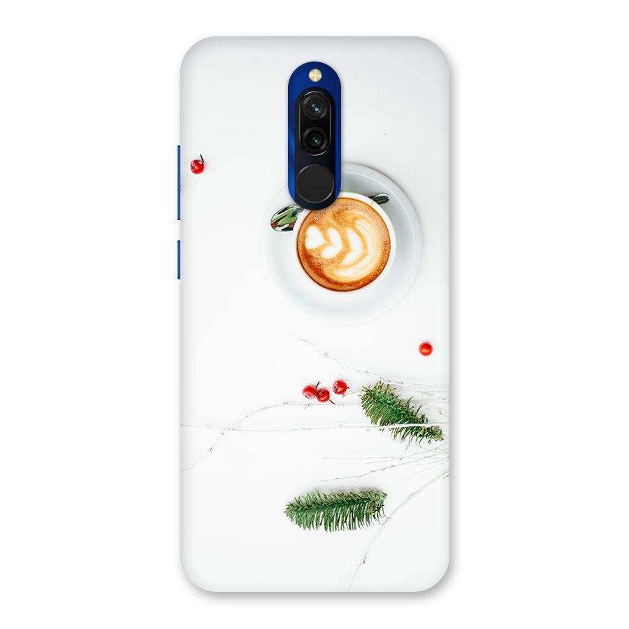 Coffee and Leafs Back Case for Redmi 8
