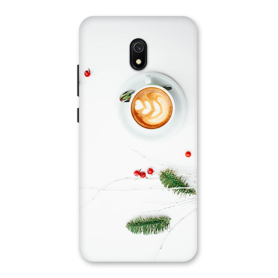 Coffee and Leafs Back Case for Redmi 8A