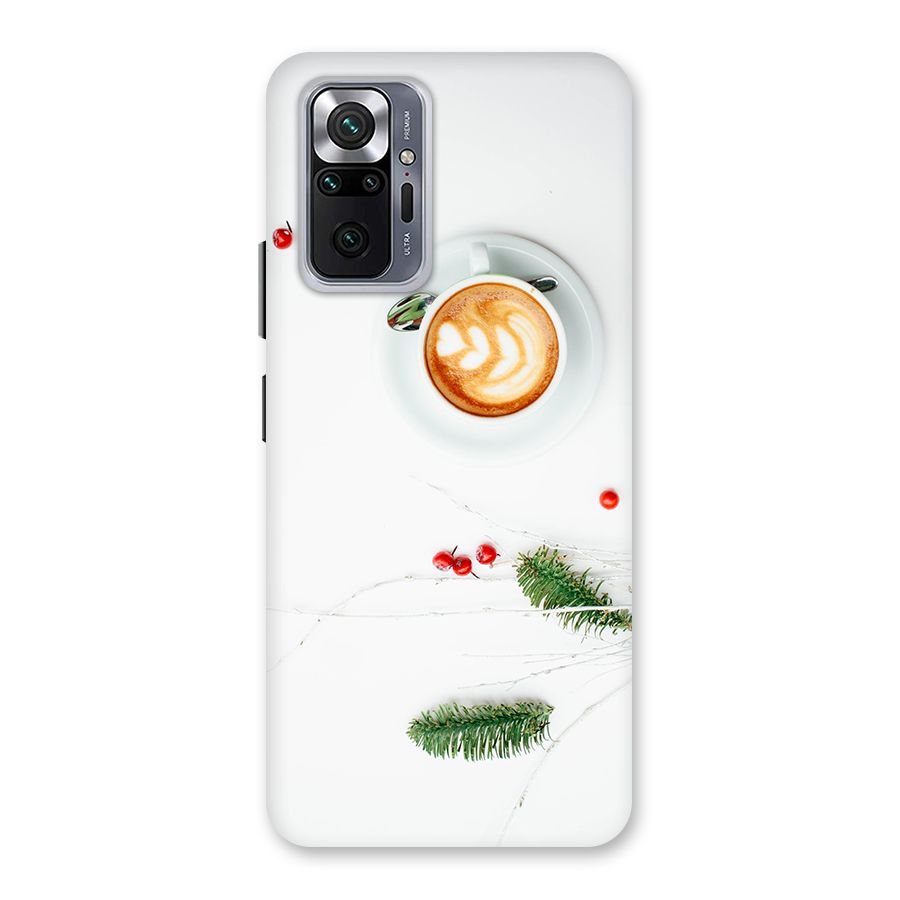 Coffee and Leafs Back Case for Redmi Note 10 Pro