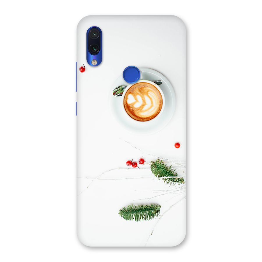 Coffee and Leafs Back Case for Redmi Note 7
