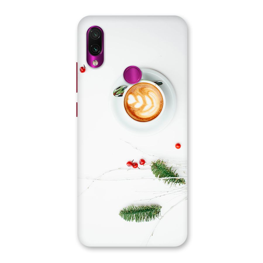 Coffee and Leafs Back Case for Redmi Note 7 Pro