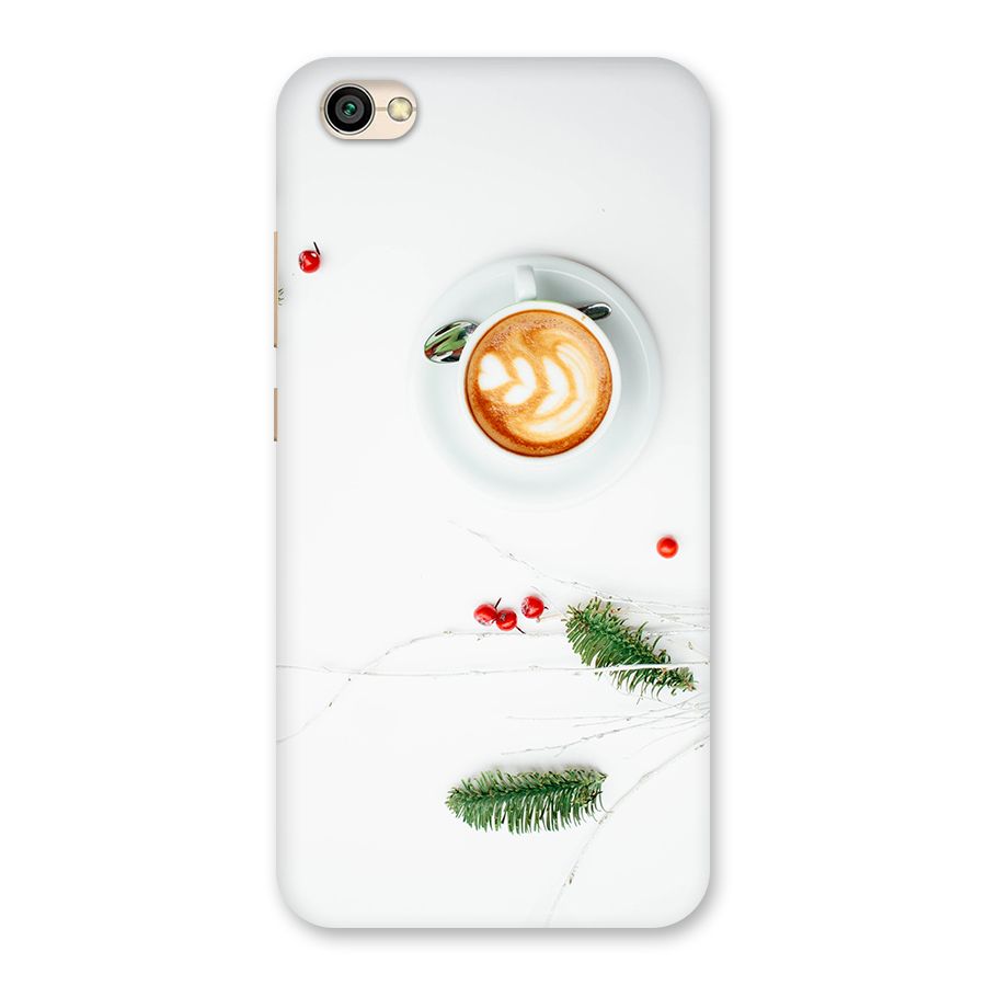Coffee and Leafs Back Case for Redmi Y1 Lite