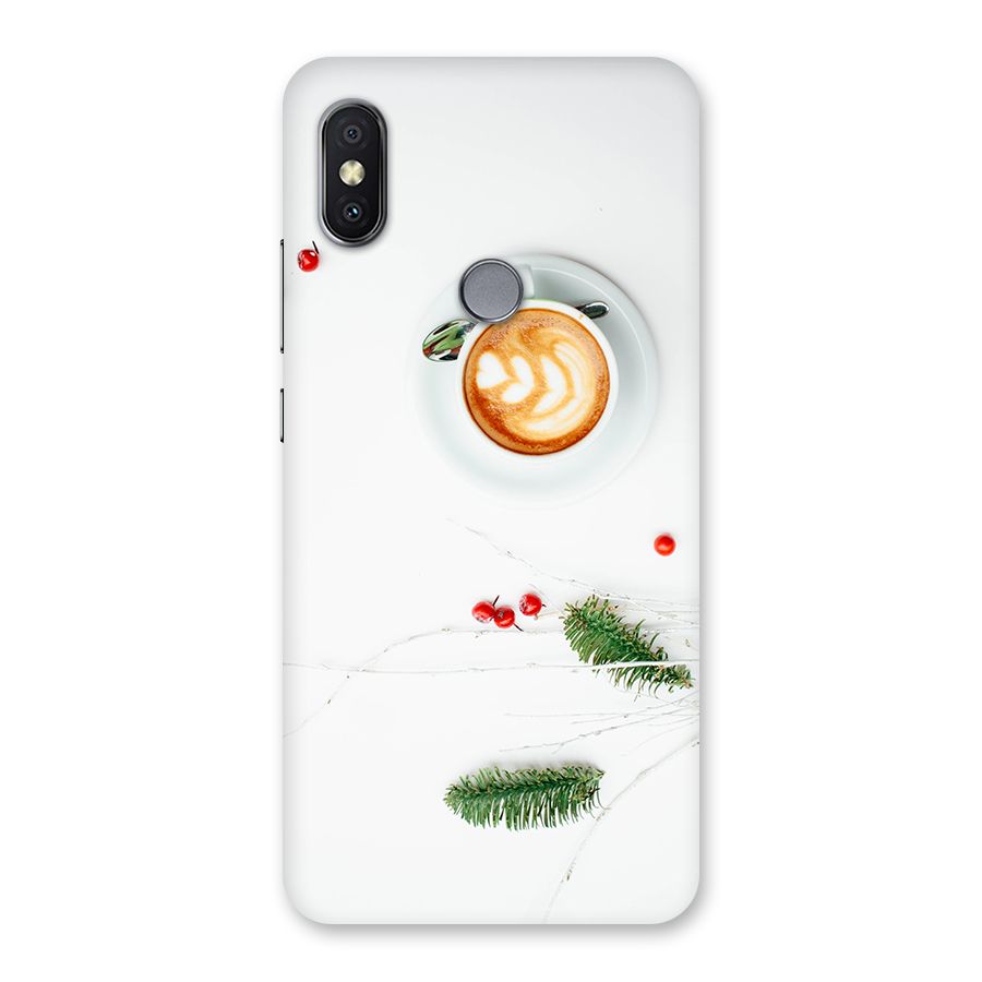 Coffee and Leafs Back Case for Redmi Y2