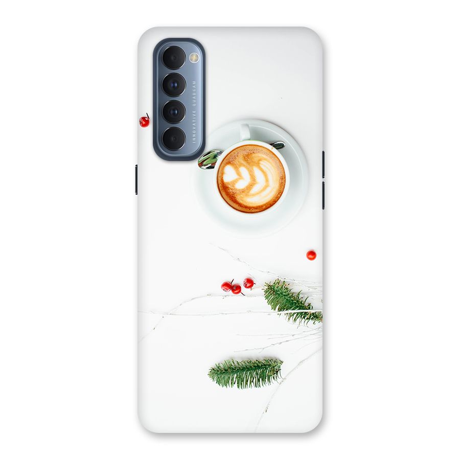 Coffee and Leafs Back Case for Reno4 Pro