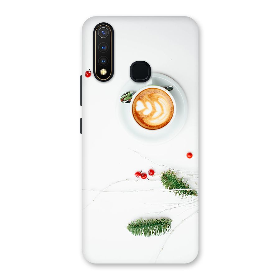 Coffee and Leafs Back Case for Vivo U20