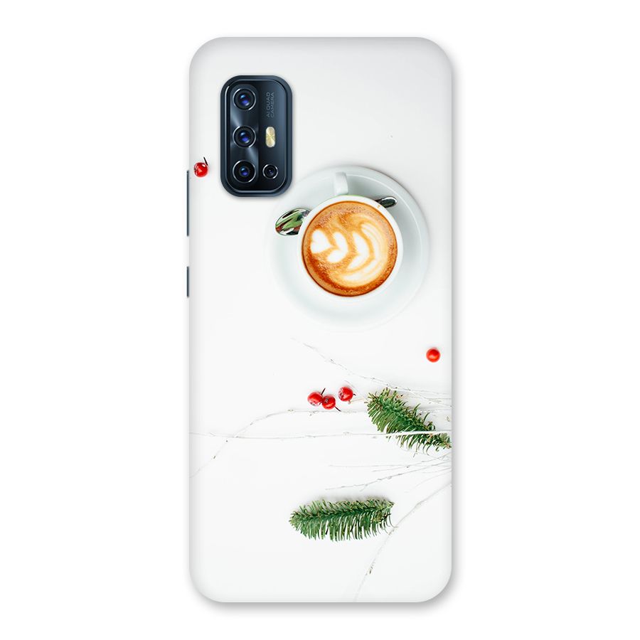 Coffee and Leafs Back Case for Vivo V17