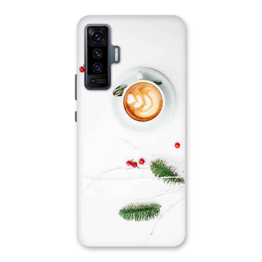 Coffee and Leafs Back Case for Vivo X50