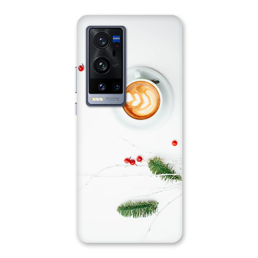 Coffee and Leafs Back Case for Vivo X60 Pro Plus