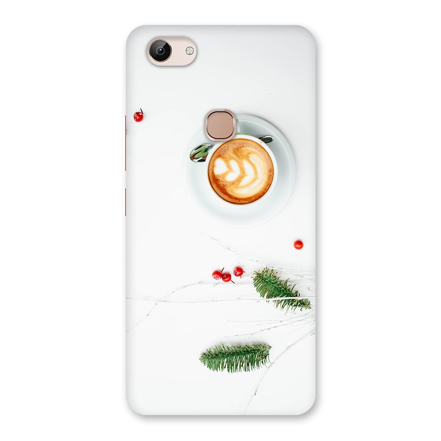Coffee and Leafs Back Case for Vivo Y83