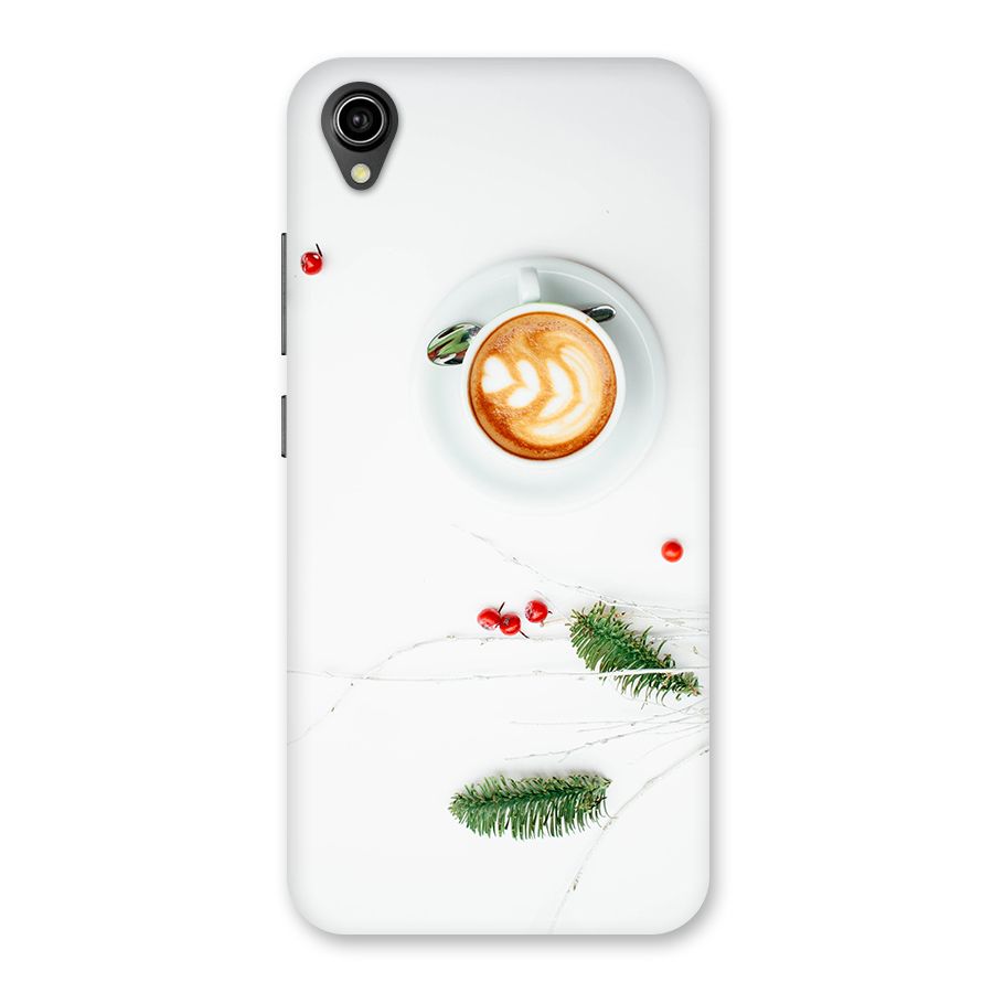 Coffee and Leafs Back Case for Vivo Y90