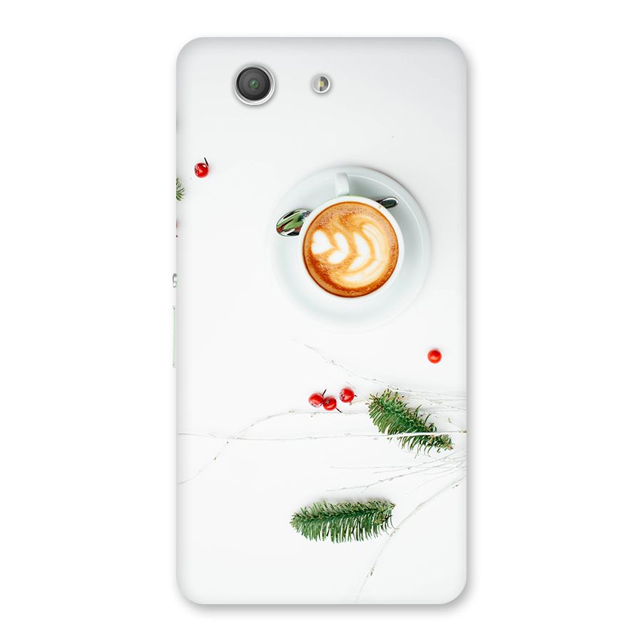 Coffee and Leafs Back Case for Xperia Z3 Compact