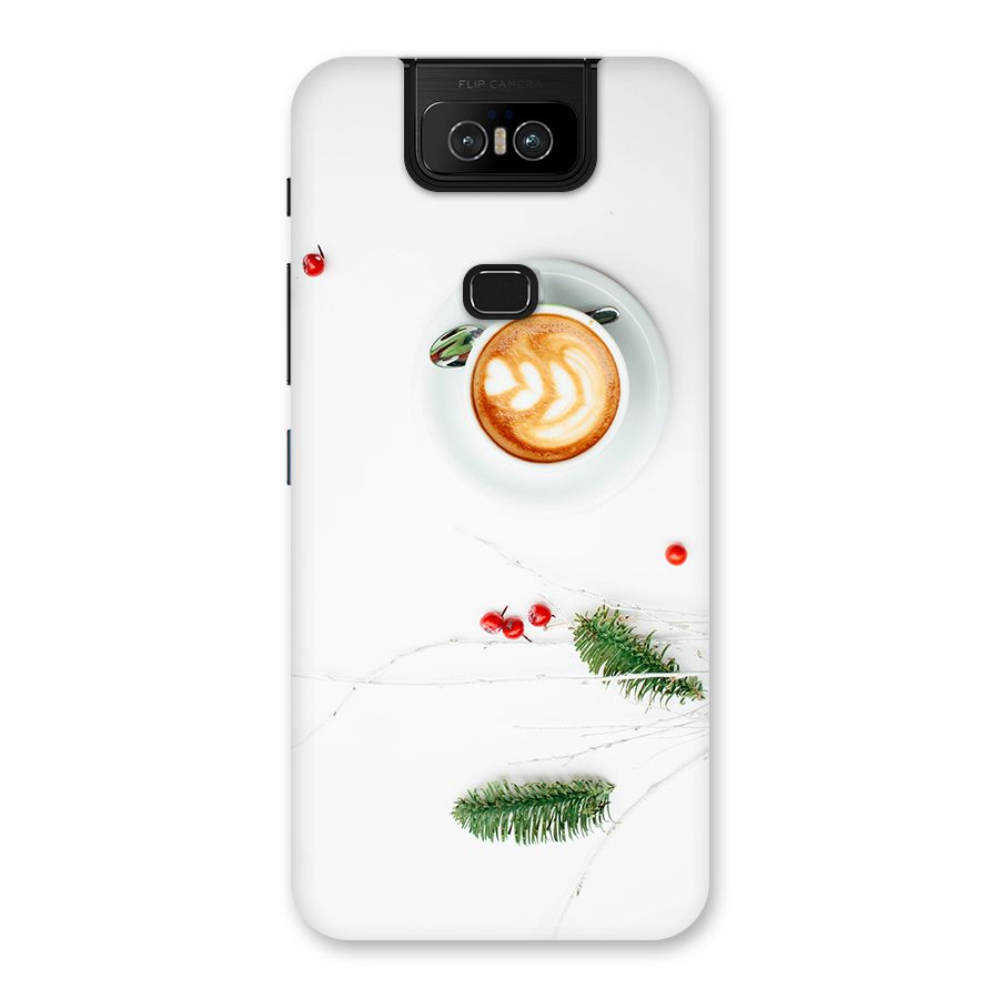 Coffee and Leafs Back Case for Zenfone 6z