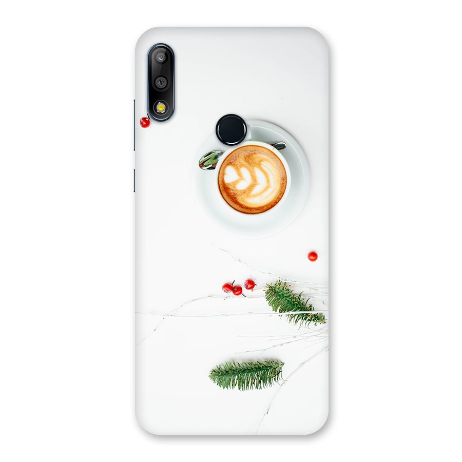 Coffee and Leafs Back Case for Zenfone Max Pro M2