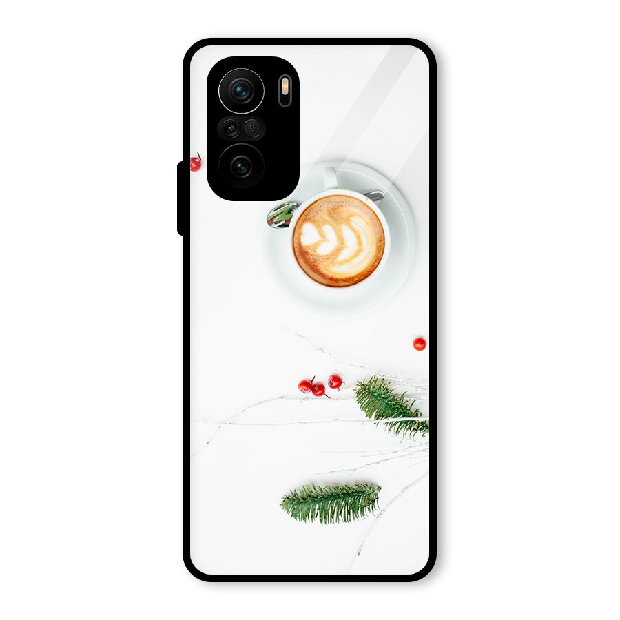 Coffee and Leafs Glass Back Case for Mi 11x