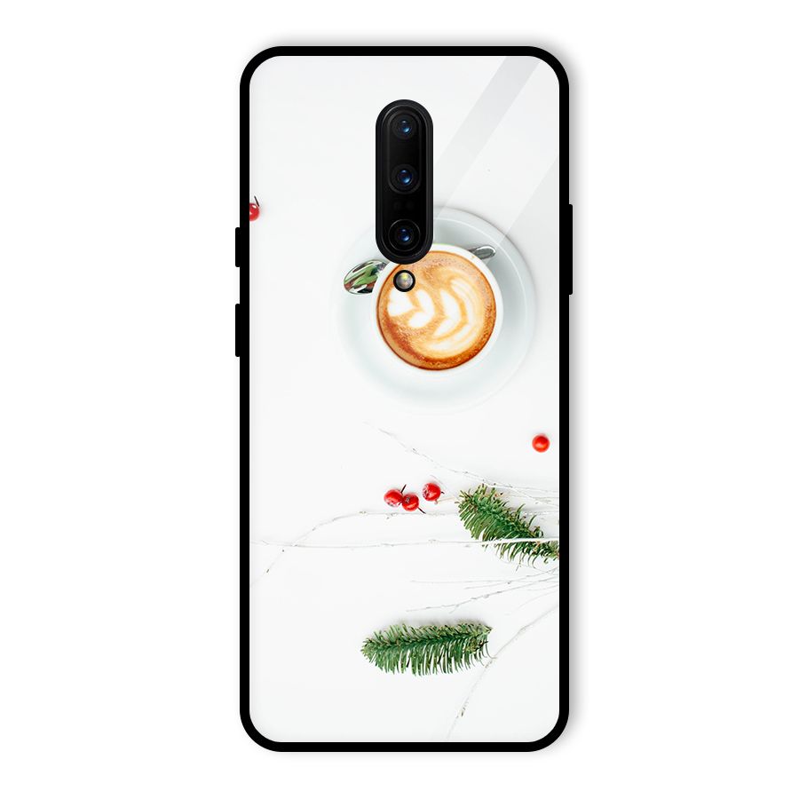 Coffee and Leafs Glass Back Case for OnePlus 7 Pro