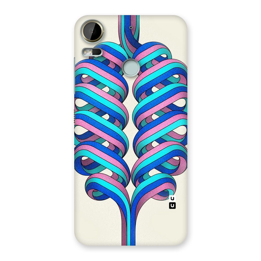 Coil Abstract Pattern Back Case for Desire 10 Pro