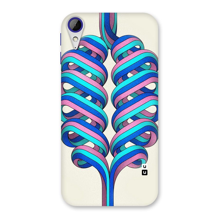 Coil Abstract Pattern Back Case for Desire 830