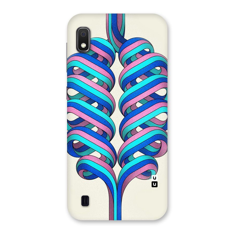 Coil Abstract Pattern Back Case for Galaxy A10