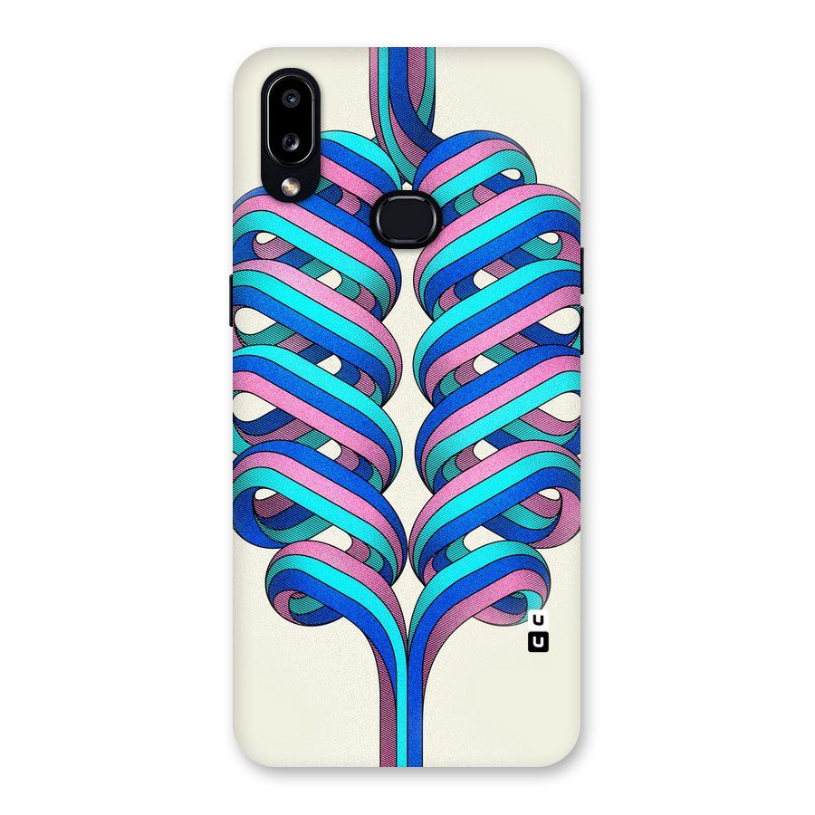 Coil Abstract Pattern Back Case for Galaxy A10s