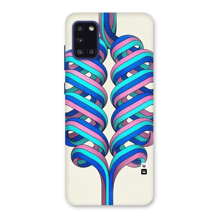 Coil Abstract Pattern Back Case for Galaxy A31