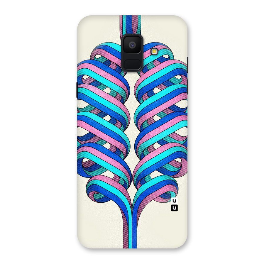 Coil Abstract Pattern Back Case for Galaxy A6 (2018)