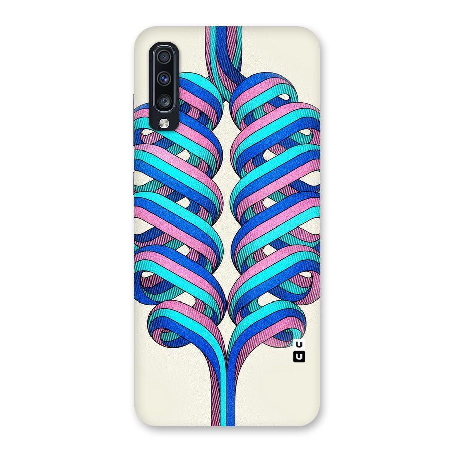 Coil Abstract Pattern Back Case for Galaxy A70