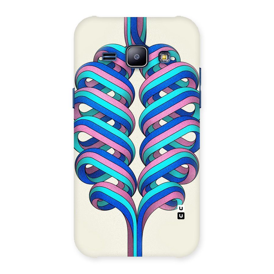 Coil Abstract Pattern Back Case for Galaxy J1